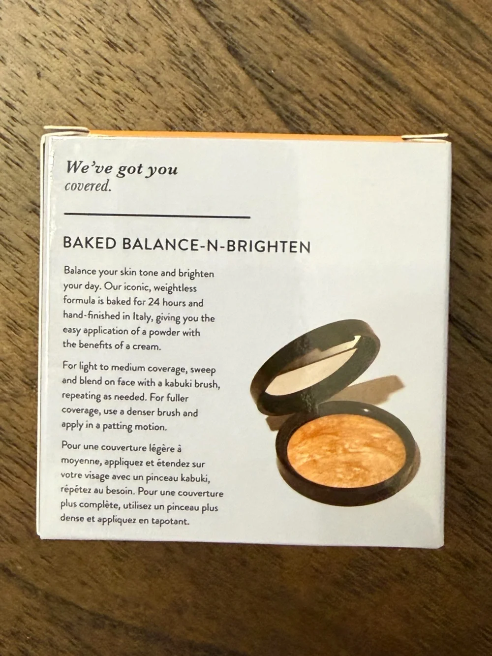 New LAURA GELLER Baked Balance-n-Brighten Color Correcting Foundation-LIGHT